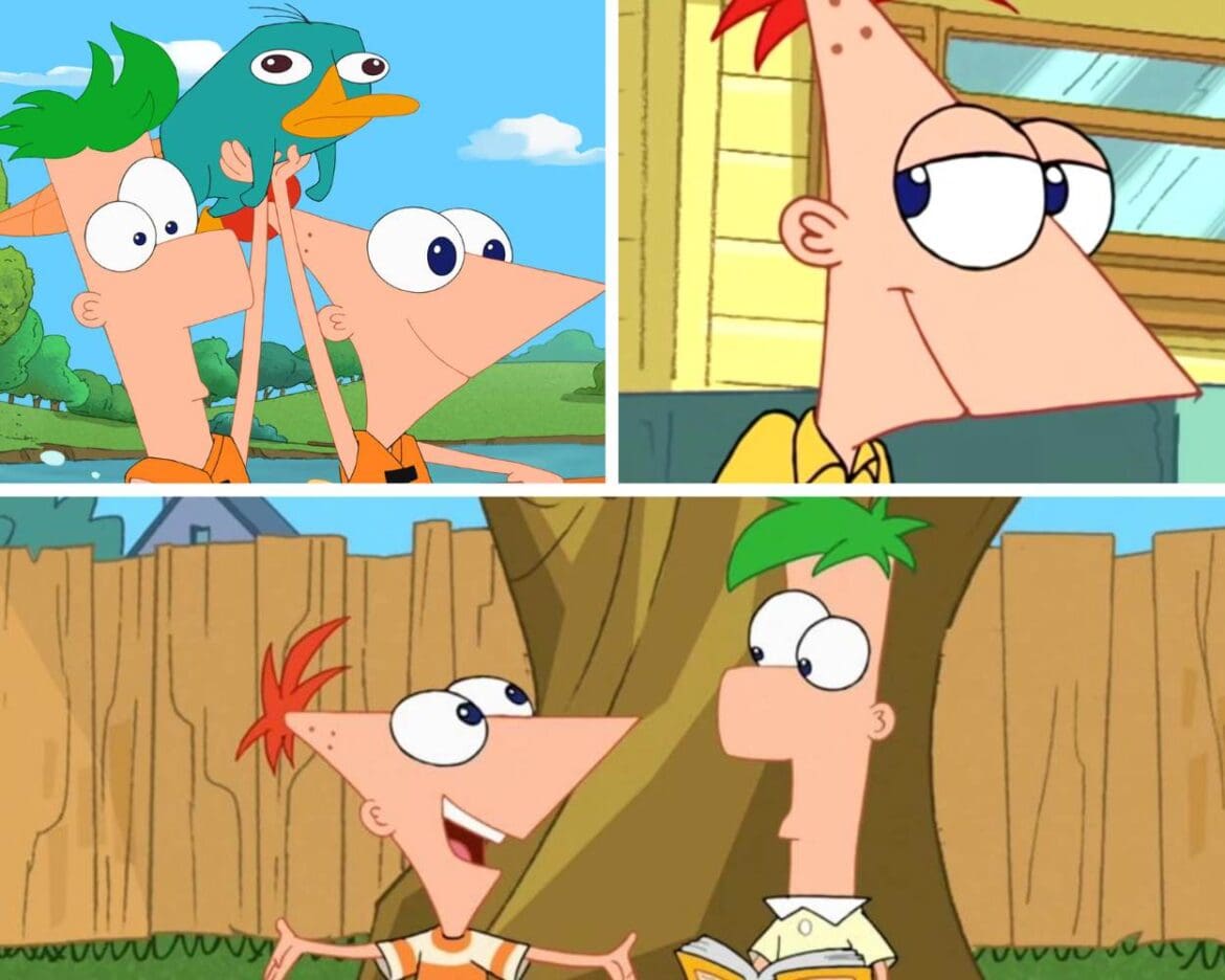 phineas flynn front face