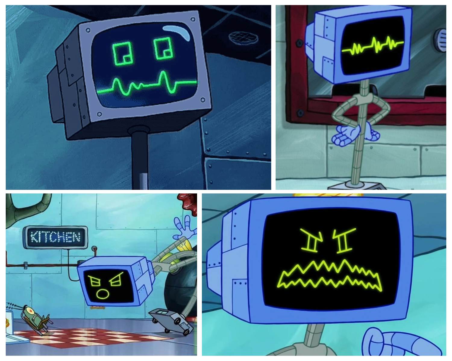 plankton karen spongebob squarepants characters