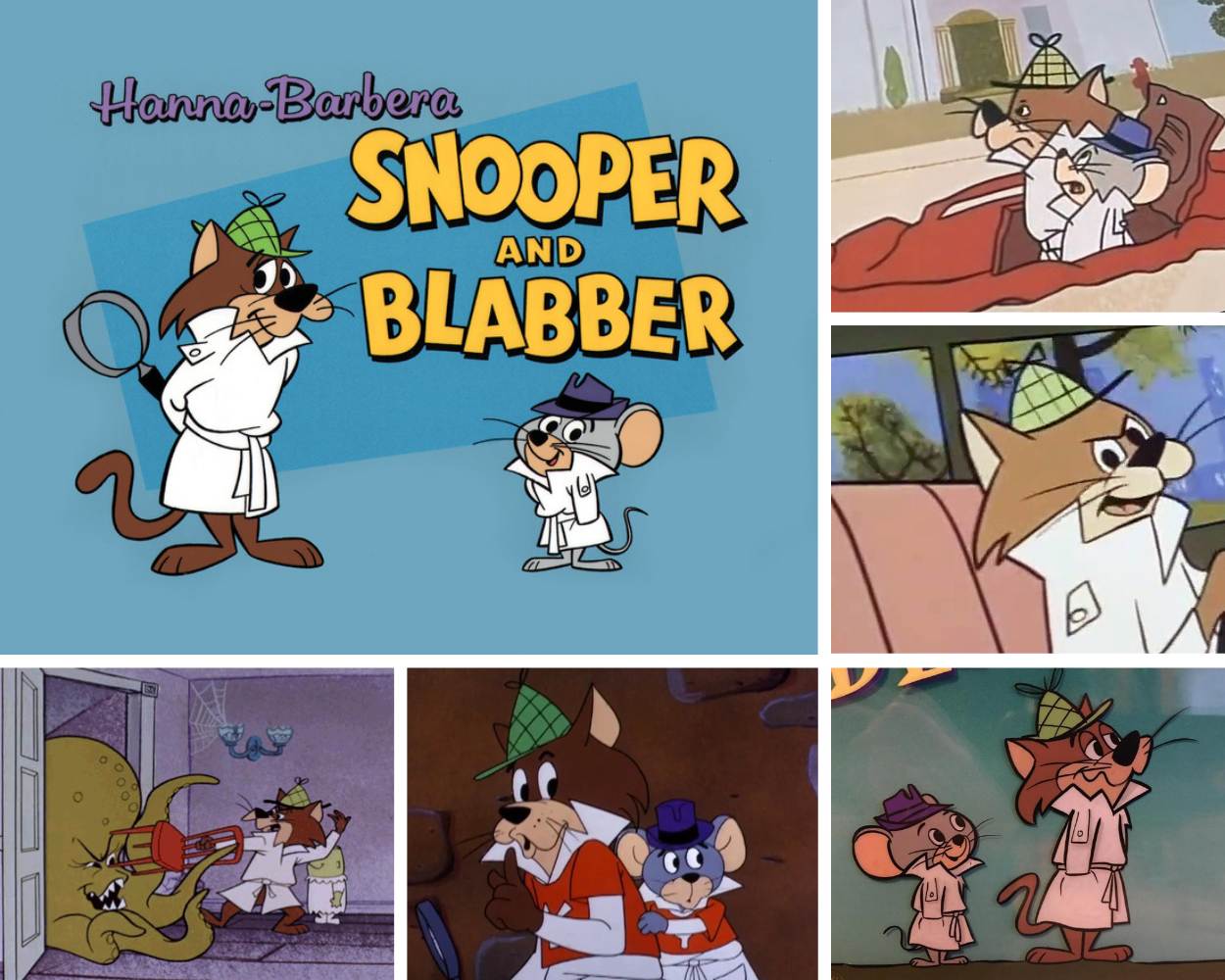 snooper and blabber 1950s tv