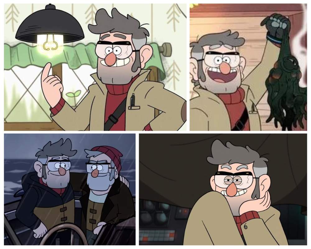 stanford pines gravity falls characters