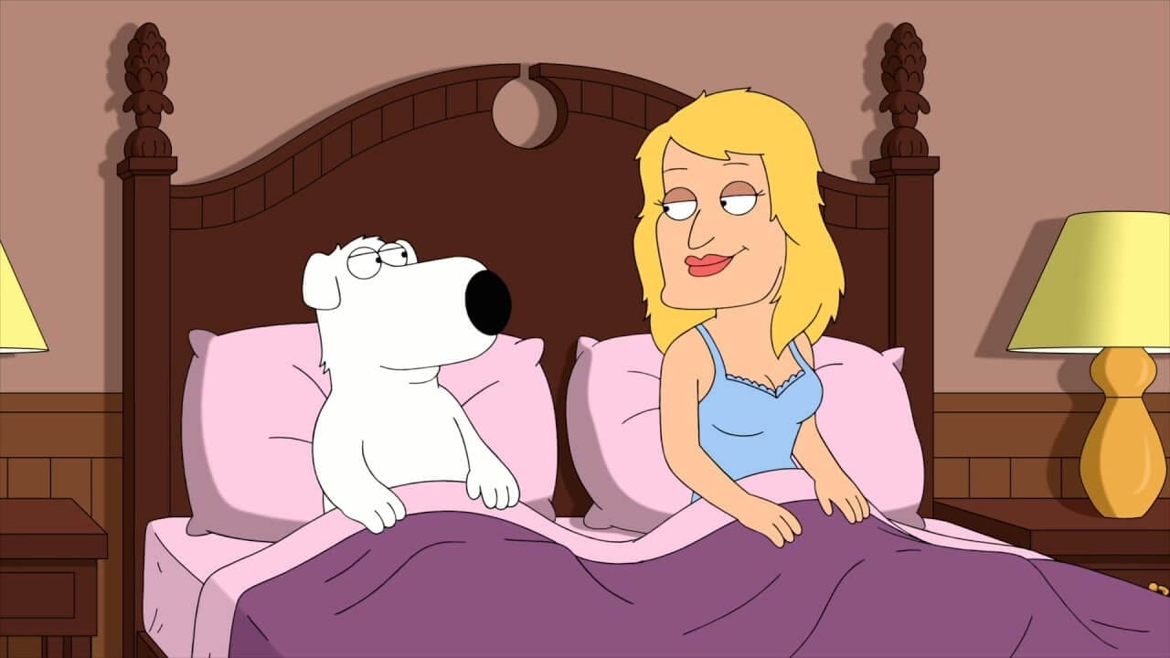 Brian affair with Ida - Family Guy
