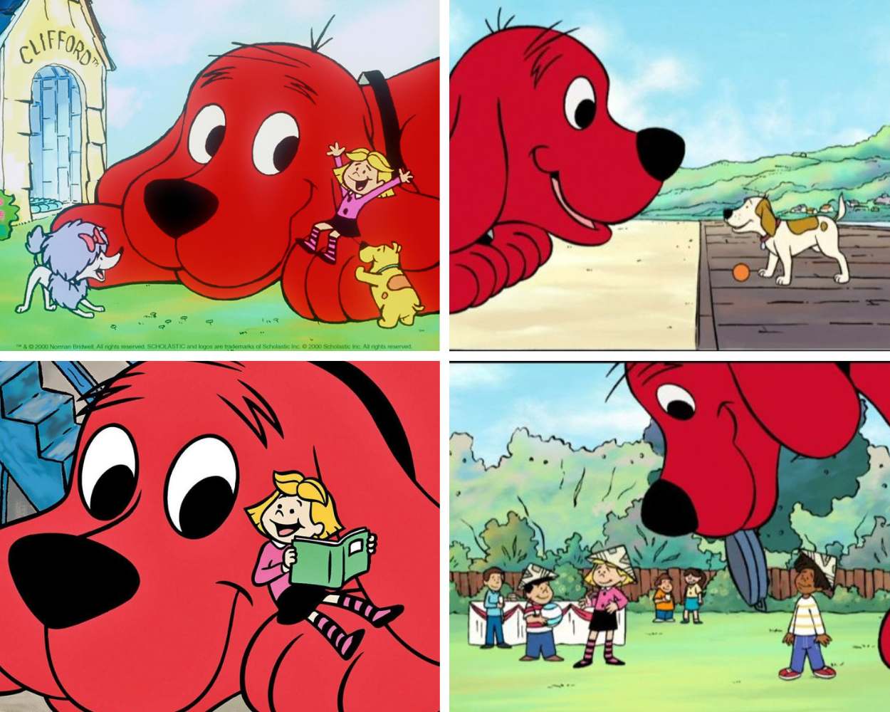 Clifford the Big Red Dog ( 2000 - 2003) - old kids shows
