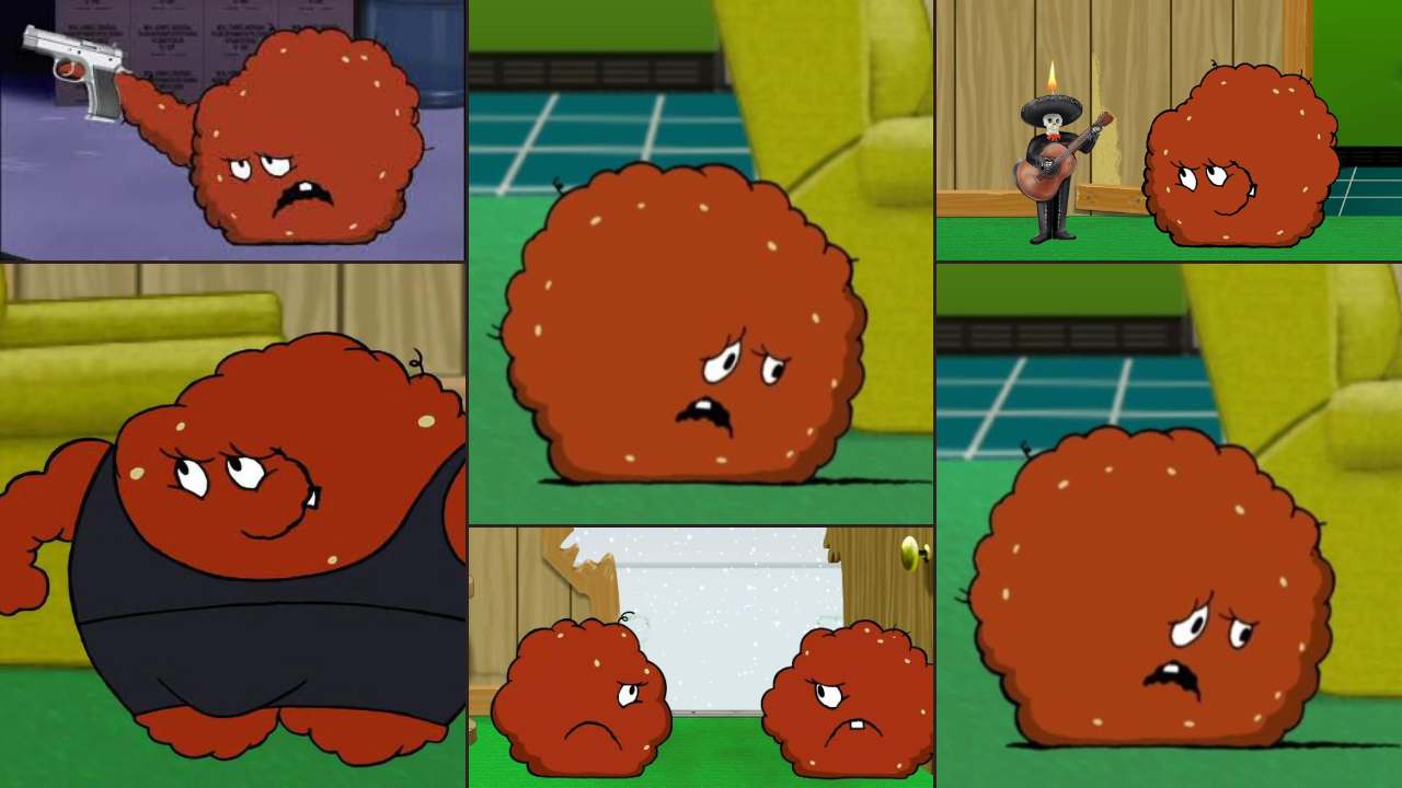 Meatwad from Aqua Teen Hunger Force