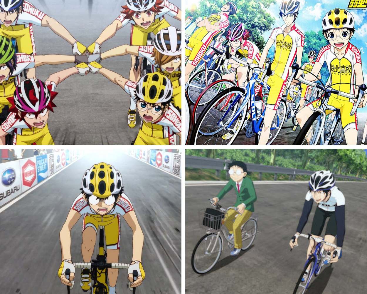 Yowamushi Pedal - Biking Anime