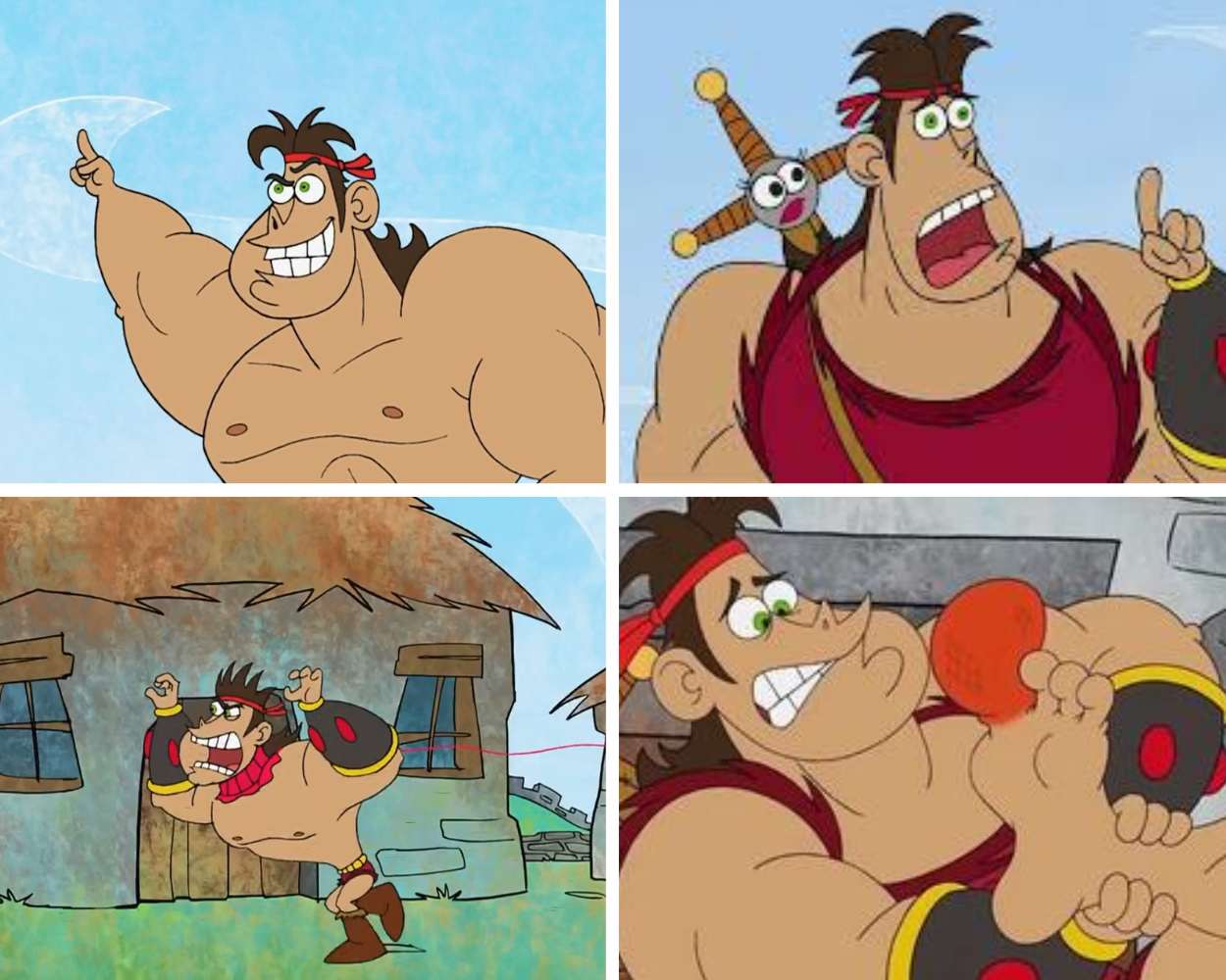 Dave the Barbarian Characters