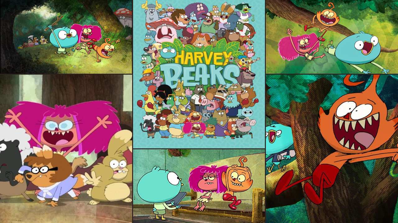 Harvey Beaks and The Characters