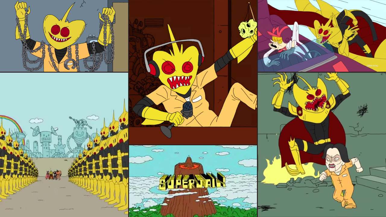 Lord Stingray from Superjail!