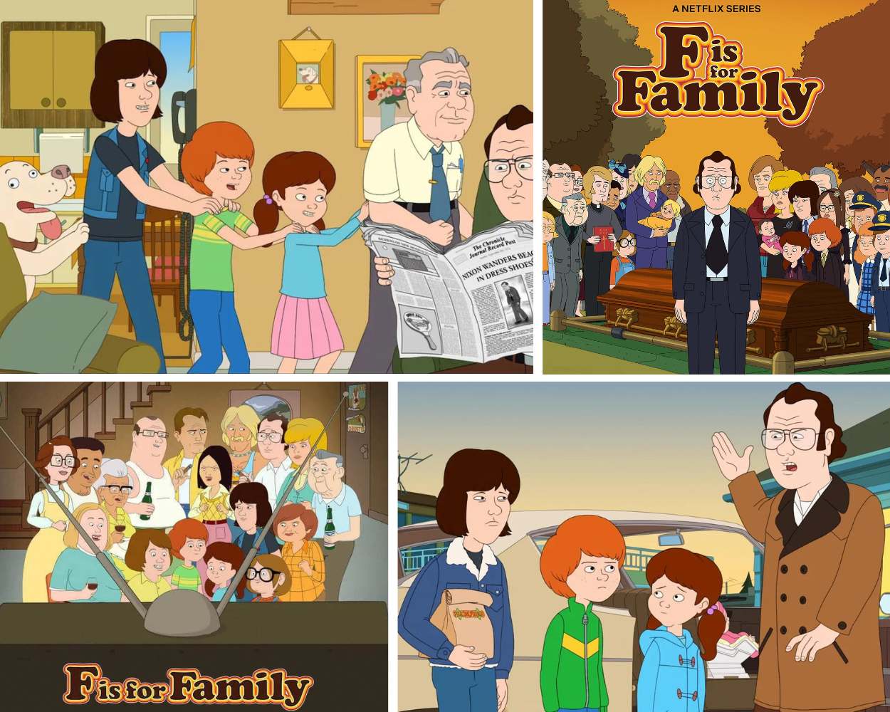 The Voice Cast of F Is For Family