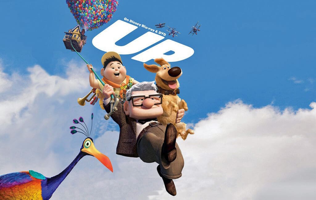 Up (2009) - top animated movies