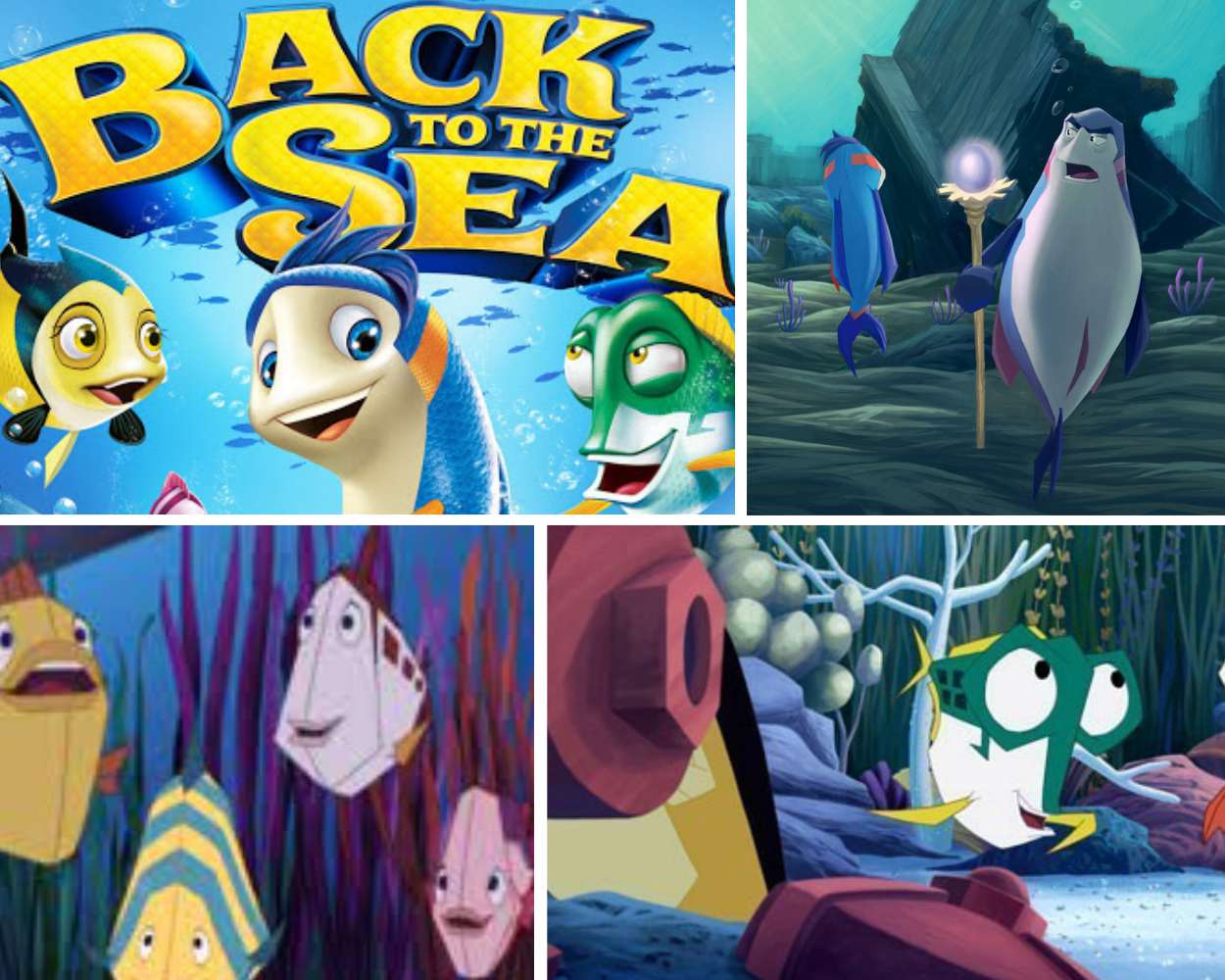 Back to the Sea - Fish Cartoon Movie