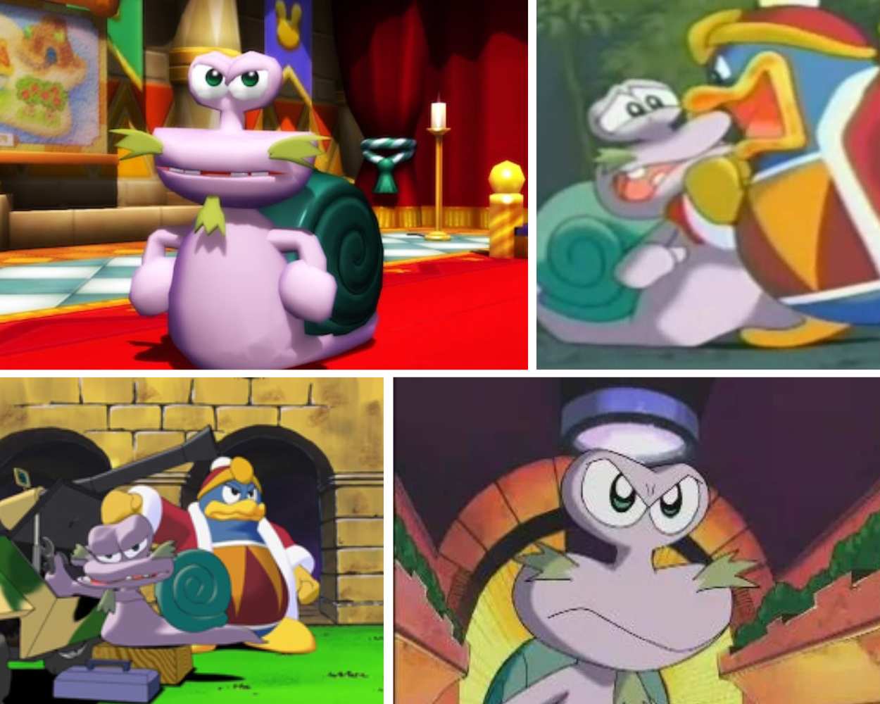 Escargoon – Kirby - Snail Cartoon Character