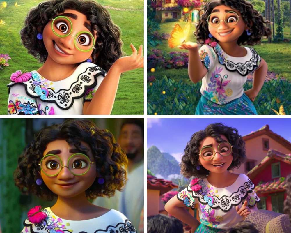 Mirabel Madrigal - Curly Hair Characters